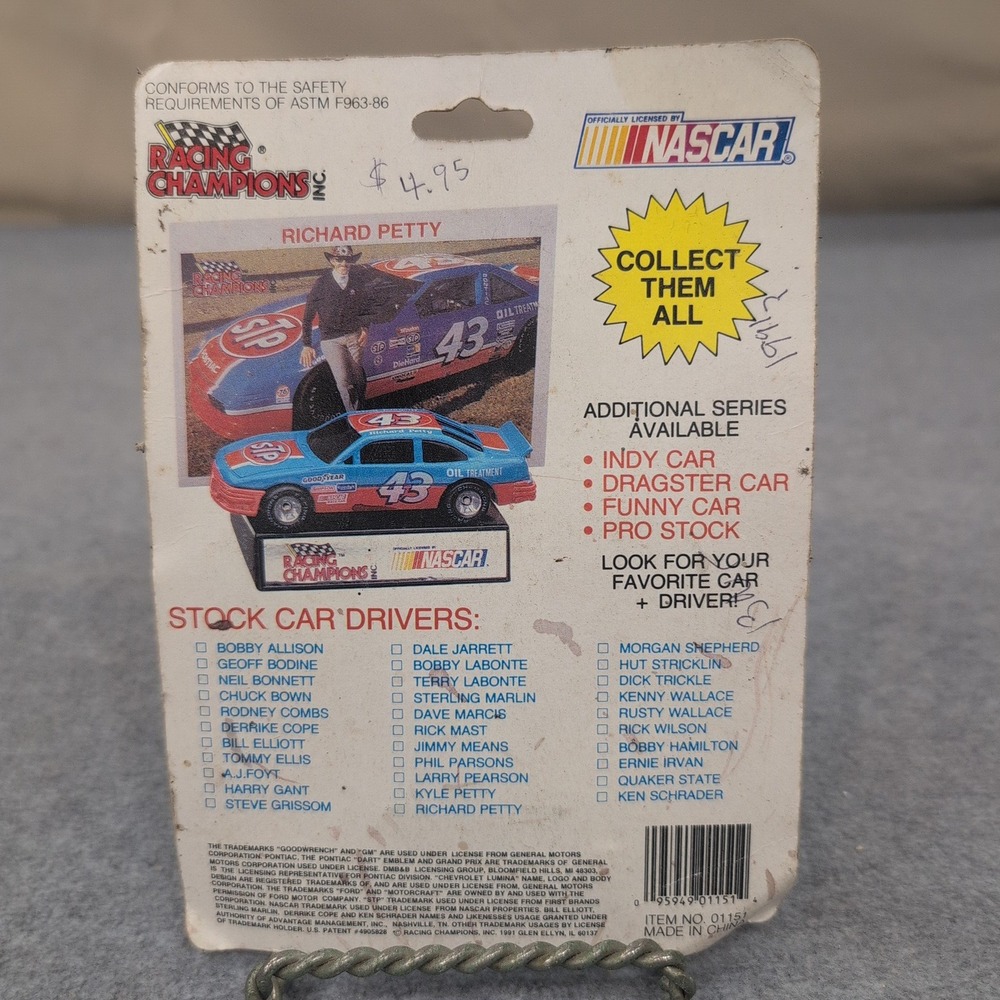 Racing‎ Champions NASCAR Stock Car Todd Bodine 34 Diecast 1995 - Picture 2 of 2